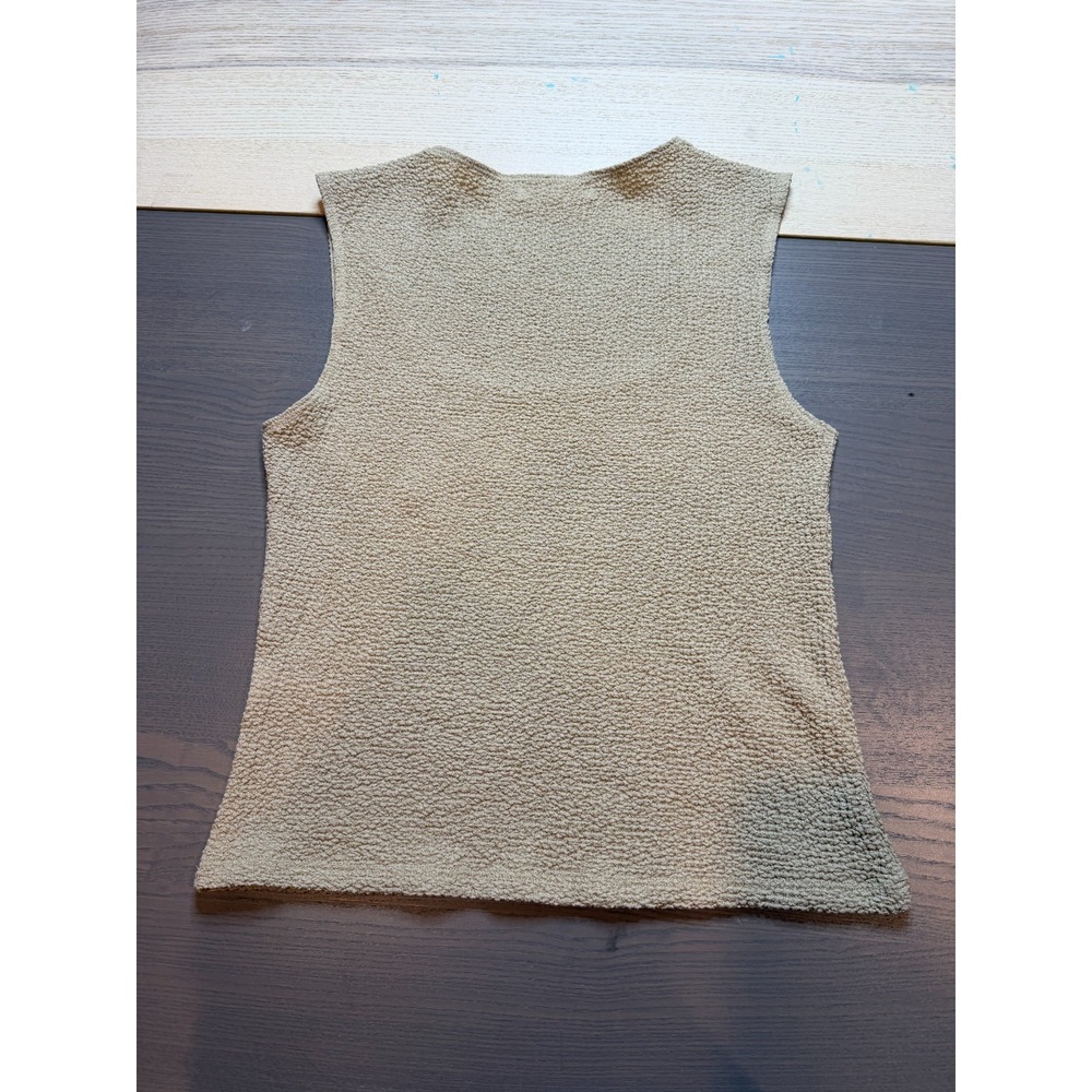 Anthropologie Elodie Top Women M Sleeveless Tank Square neck Elegant - Picture 6 of 7
